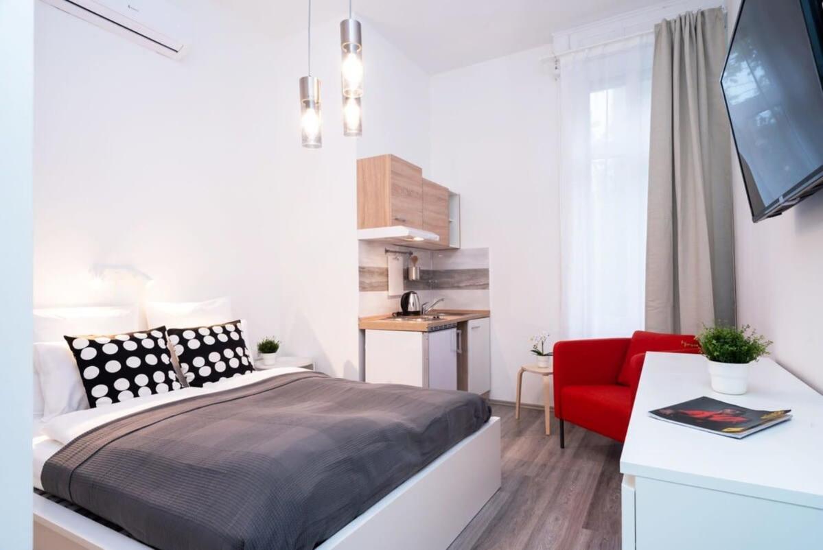 New Comfy Studio At Convenient Location Budapest Eksteriør bilde